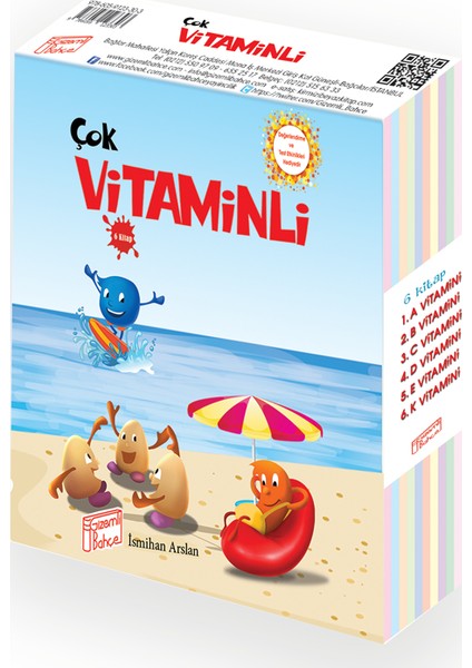 3.Sınıflar Çok Vitaminli 6 Kitap