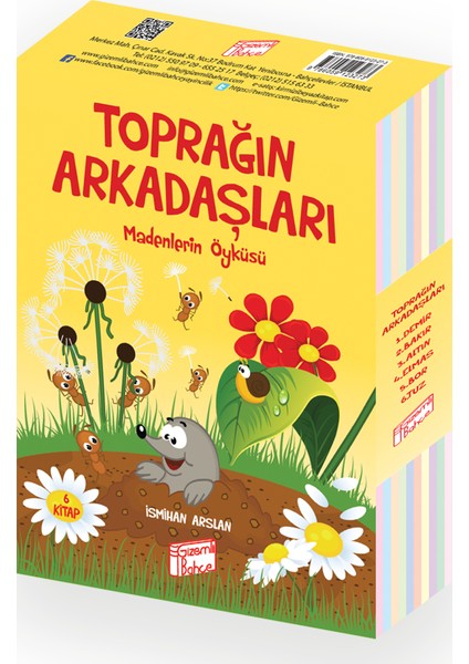 Gizemli Bahçe 3. Sınıflar Toprağın Arkadaşları 6 Kitap