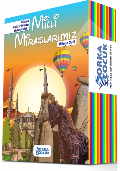 Orka Çocuk 3. ve 4. Sınıflar İçin Milli Miraslarımız Hikaye Seti 10 Kitap