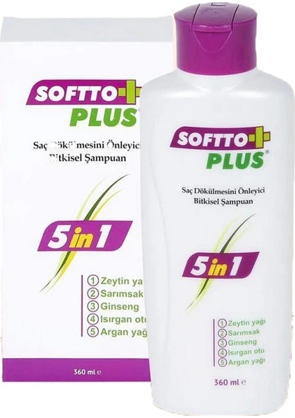 Softo Plus Şampuan 360 gr 5 in1