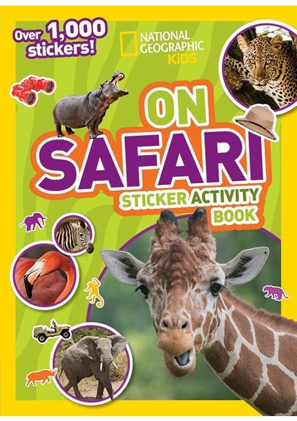 On Safari Sticker Activity Book - National Geographic Kids