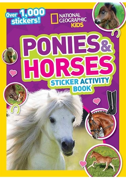 Ponies & Horses Sticker Activity Book - National Geographic Kids