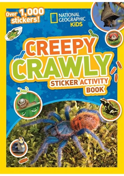 Creepy Crawly Sticker Activity Book - National Geographic Kids