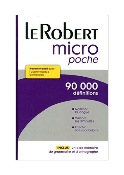 Le Petit Robert Micro Poche