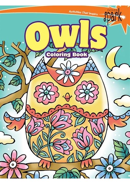 Spark Owls Coloring Book - Noelle Dahlen