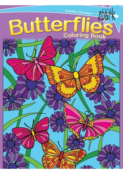 Spark Butterflies Coloring Book - Jessica Mazurkiewicz