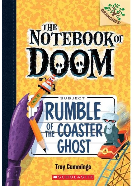 Rumble Of The Coaster Ghost (The Notebook Of Doom 9) - Troy Cummings
