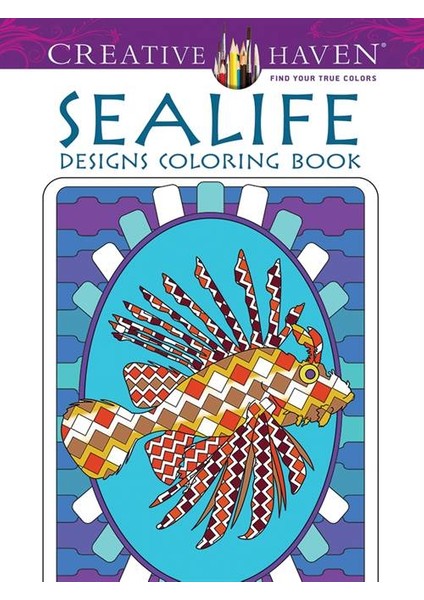 Creative Haven Sealife Designs Coloring Book - Kelly Montgomery