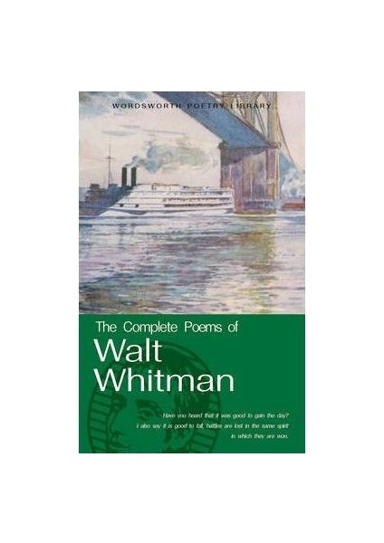 Whitman Complete Poems - Walt Whitman