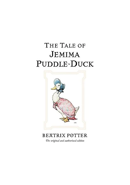 The Tale Of Jemima Puddle-Duck  - Beatrix Potter