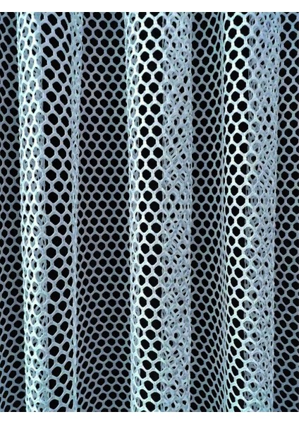 Lüx Avangart Turkuaz 1/3 Sık Pileli File Tül Perde - 600X280 cm fiyatları