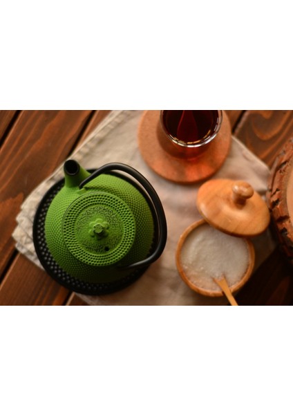 Linden - Sümbül Döküm Demlik 300 ml Fıstık Yeşil fırsatları