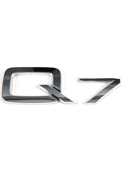 Audi̇ Q7 Arka Bagaj Yazısı Krom