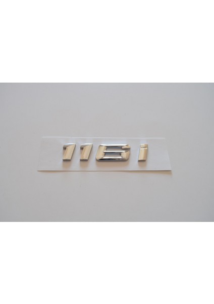 Bmw 116i E87 Arka Bagaj Yazısı