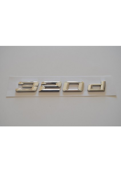 Bmw 320D E46 Arka Bagaj Yazısı