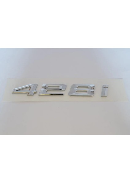 Bmw 428i Arka Bagaj Yazısı Krom