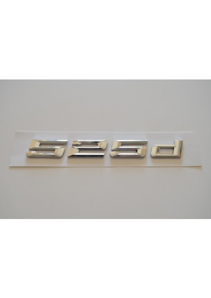 Bmw 525D E60 Arka Bagaj Yazısı