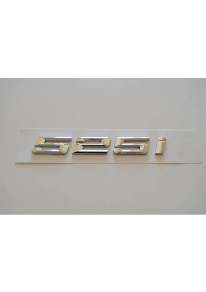 Bmw 525i Arka Bagaj Yazısı