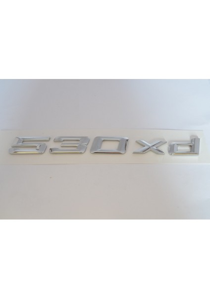 Bmw 530XD Arka Bagaj Yazısı