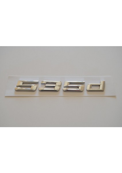 Bmw 535D E60 Kasa Arka Bagaj Yazısı
