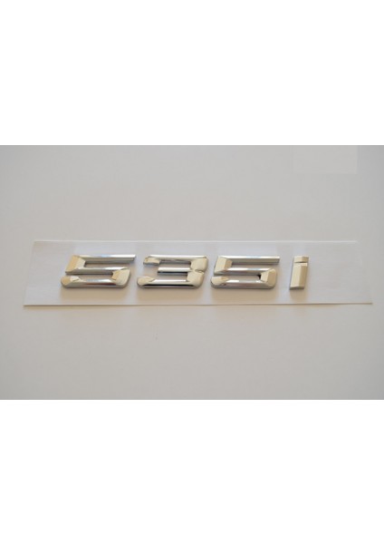 Bmw 535i E63 Arka Bagaj Yazısı