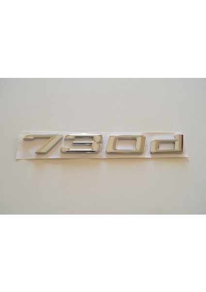 Bmw 730D E65 Arka Bagaj Yazısı