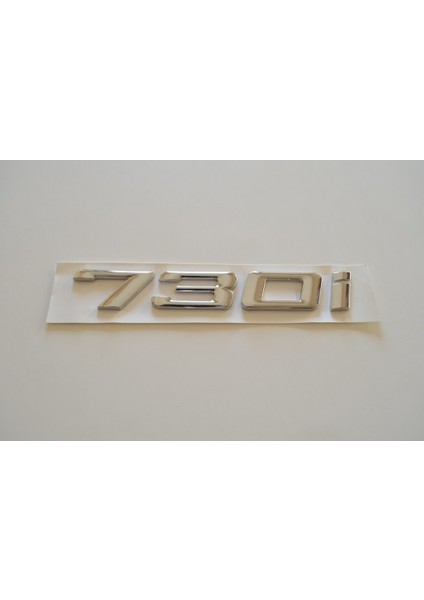 Bmw 730i E65 Arka Bagaj Yazısı