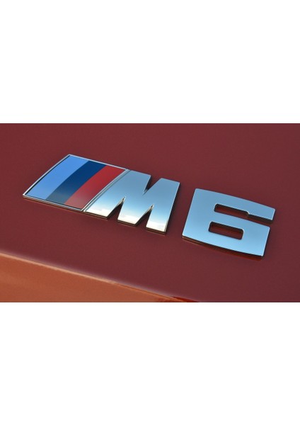 Bmw M6 Arka Bagaj Yazısı