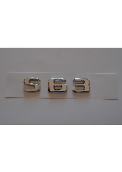 Mercedes S63 Yazı