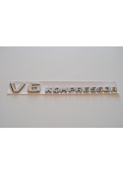 Mercedes V6 Kompressor Yazı