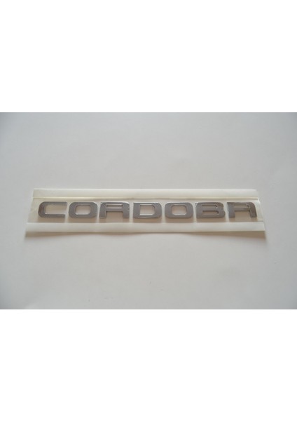 Seat Cordoba Arka Bagaj Yazısı