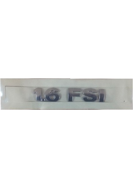 Volkswagen 1.6 Fsi̇ Arka Bagaj Yazısı