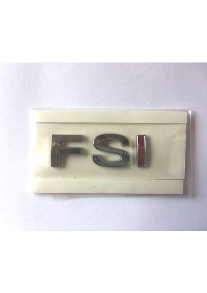 Volkswagen Fsi̇ Tek Kırmızı Arka Bagaj Yazısı