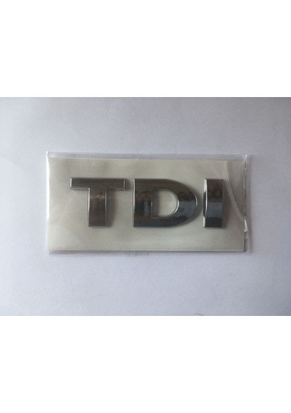 Volkswagen Tdi̇ Yeni̇ Model Arka Bagaj Yazısı