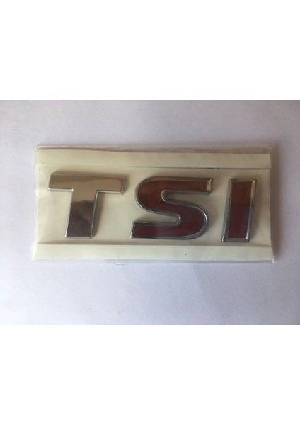 Volkswagen Tsi̇ 2 Kırmızı Yeni̇ Model Bagaj Yazısı