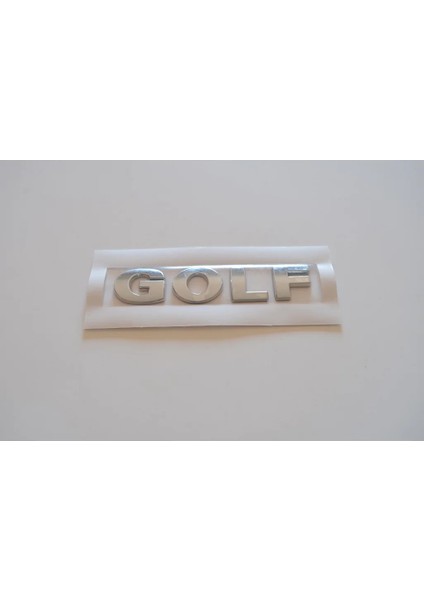 Volskwagen Golf Arka Bagaj Yazısı
