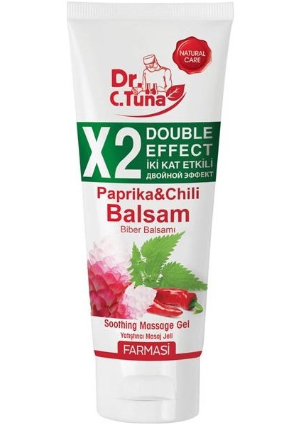 Dr.C.Tuna İKi Kat Etkili Biberli Masaj Jeli 250 ml