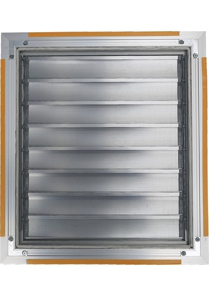Panjur Dünyası 40 X 40 Alüminyum Kolsuz Parlak Eloksal Banyo Wc Panjur Ve Menfezi modelleri