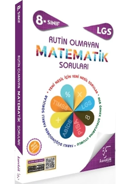 Karekök Yayıncılık 8. Sınıf Rutin Olmayan Matematik Soruları (Ros)