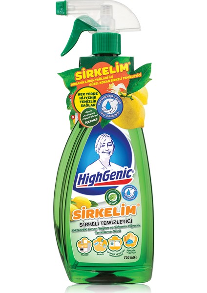 Sirkelim Limonlu Temizleyici 750 Ml