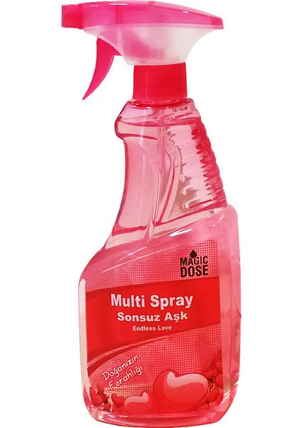 Multi Sprey Sonsuz Aşk Endless Love 500 ml Oto Kokusu