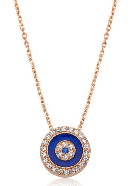 ​Gümüş Nazar Bayan Kolye