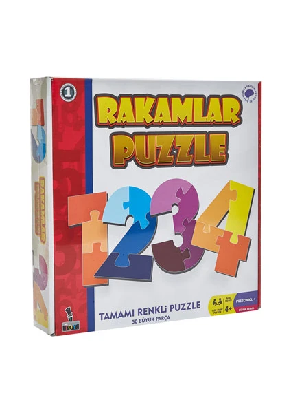 Mr Toy Rakamlar Puzzle 50 Parça