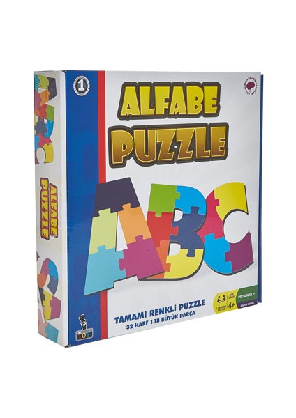 Mr Toy Alfabe Puzzle 138 Parça