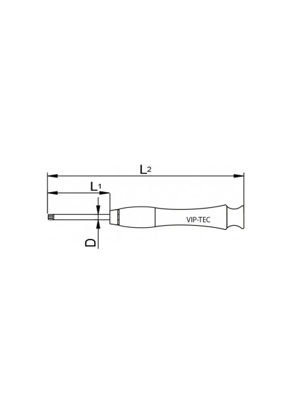 Mikro Torx Uçlu Tornavida T7 X 40 Mm