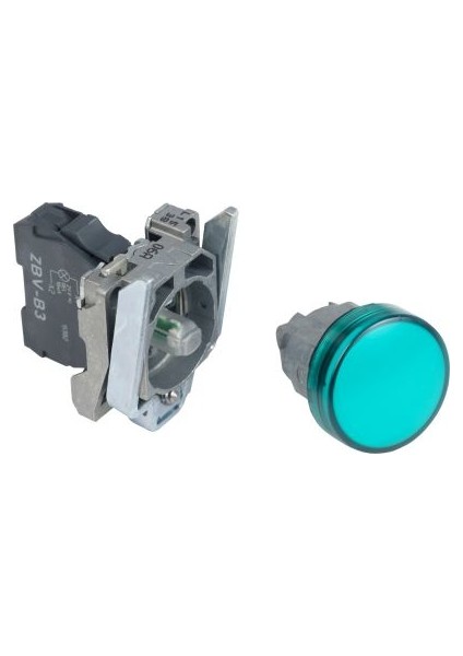 Sinyal Lambası Yeşil 24V Ac-Dc Ledli