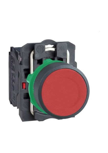 22 Mm 1Nk Kırmızı Yaylı Buton