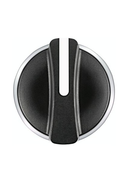 XB4BD21 - Siyah Mandal Buton Ø22 2 Konumlu Sabit 1Na