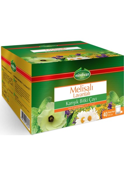 Melisalı Lavantalı Karışık Bitki Çayı 40 lı
