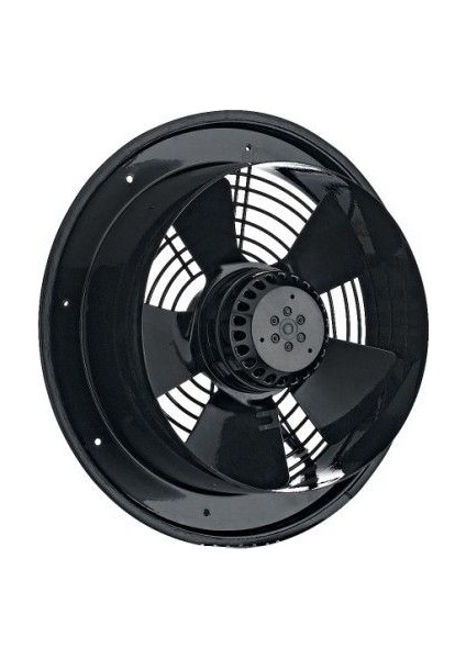 20 cm çapında BDRAX 200-2K 2750 D/D 220/230 volt Monofaze Aksiyel Fan